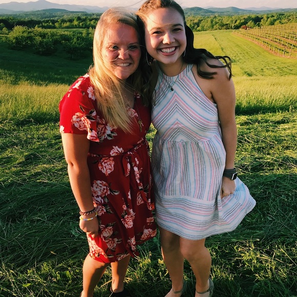 Altar’d State Striped Halter Dress - Picture 2 of 2